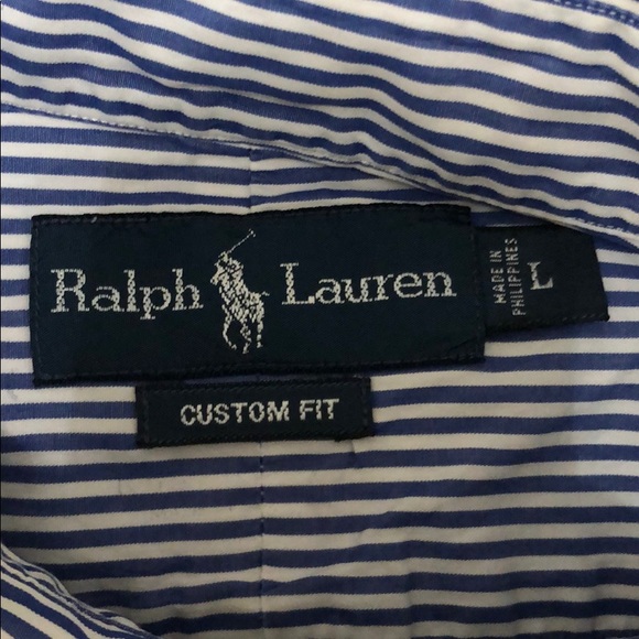 Ralph Lauren Men’s Custom Fit Button Down Shirt - Picture 5 of 7